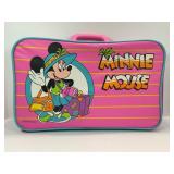WALT DISNEY CO. MINNIE MOUSE LUGGAGE WITH BARBIE