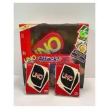 UNO ATTACK, UNO WILD TILES BOARD GAME & UNO CARDS
