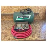 SPEEDAIR MODEL 2Z761A PORTABLE AIR TANK WITH HOSE