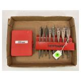 CRAFTSMAN JIG SAW BLADES AND 13 PIECE BORE-BITS