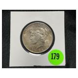 1922 D PEACE DOLLAR