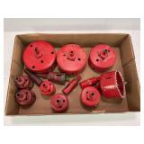 LARGE LOT OF HOLE SAWS