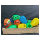 MULTI COLORED VINTAGE BLOW MOLD PATIO/CAMPING