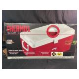THERMOS 74 QUART COOLER IN BOX - RED