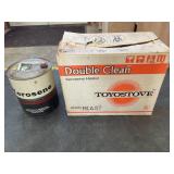 5 GALLON METAL KEROSENE CAN WITH A TOYO STOVE