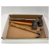 LOT OF HAMMERS PLUM RUBBER MALLET