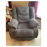 AHSLEY UPHOLSTERED ROCKER RECLINER