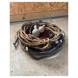 SCRAP PILE OF COPPER, ALUMINUM, ELECTRICAL WIRE