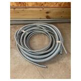 PILE OF FLEXIBLE METAL CONDUIT