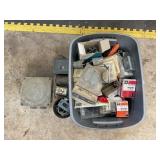 LARGE LOT OF ELECTRICAL SUPPLIES, BREAKER BOXES