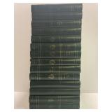 THE HARVARD CLASSICS HARDBACK BOOKS - LOT OF 14