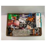 LARGE LOT OF OFFICE SUPPLIES - TAPE, ENVELOPES,