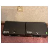 LOT OF 2 SENTRY HOME SECURITY LOCK BOXES WITH KEYS