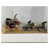 LINDBERG WELLS FARGO OVERLAND STAGECOACH 1/16