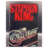 1983 STEPHEN KING CHRISTINE HARDBACK BOOK