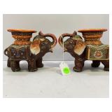 A PAIR OF VINTAGE JAPANESE MORIAGE SATSUMA