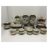 LARGE LOT OF MORIAGE DRAGONWARE POTTERY