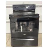 WHIRLPOOL GLASS TOP 4 BURNER GLASS BLACK COOKING