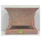 ROYAL HAEGER #282 POTTERY PLANTER WITH MAUVE