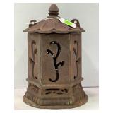 JAPANESE STYLE CAST IRON CANDLE LANTERN - 6' X 9'