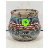 DEE NELSON HORSE HAIR NATIVE AMERICAN POTTERY