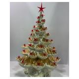ATLANTIC MOLD CERAMIC LIGHT UP CHRISTMAS TREE -20'