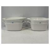 3 CORNING WARE CASSEROLE DISHES AND 1 SNAP COVER
