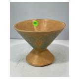 STANFORD POTTERY PEDISTAL ART DECO TRUMPET