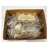 LARGE LOT OF STAMPS AND STAMP BOOKS