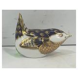 ROYAL CROWN DERBY WREN PAPERWEIGHT BIRD FIGURINE