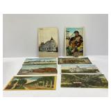 LARGE LOT OF VINTAGE POSTCARDS & NATIVE AMERICAN