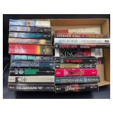 LARGE LOT OF STEPHEN KING PAPERBACK BOOKS