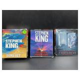 LOT OF 3 STEPHEN KING AUDIOBOOKS CDS  - DUMA KEY,