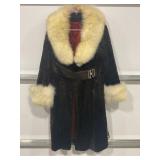 YOUNG GENERATION UNION MADE BROWN FAUX FUR WITH