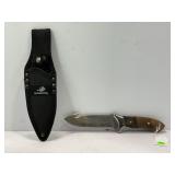 WINCHESTER FIXED BLADE HUNTING KNIFE WITH SHEATH -