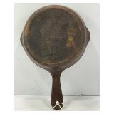 LONG LIFE #1753A WAGNER WARE CAST IRON SKILLET - '