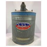 DELPHOS, HUFFMAN & 2 UNMARKED SMALL FUEL CANS