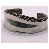 MICHAEL DAWKINS 925 STERLING SILVER CUFF BRACELET