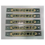 LOT OF 5 NEW IDEA UNI-POWER UNI SYSTEM EMBOSSED