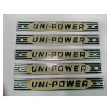 LOT OF 5 NEW IDEA UNI-POWER UNI SYSTEM EMBOSSED