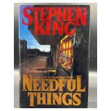 1991 STEPHEN KING NEEDFUL THINGS HARDBACK BOOK