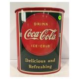 COCA-COLA WASTE BASKET 13 X 11