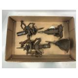 CAST IRON HAND DRILL TENON JOINTS TOOLS