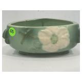 WELLER POTTERY WILD ROSE BOWL - 2 3/4' TALL X 6' -