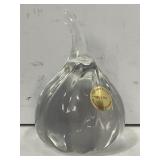 FULL LEAD CRYSTAL WHOLE CLOVE OF GARLIC