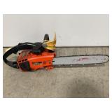 VINTAGE ECHO CS-351VL CHAINSAW WITH CASE, 2 BARS