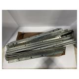 LARGE LOT OF CABINET DRAWER SLIDES