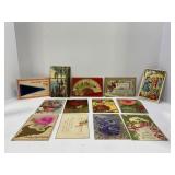 LARGE LOT OF VINTAGE POSTCARDS