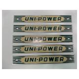 LOT OF 5 NEW IDEA UNI-POWER UNI SYSTEM EMBOSSED