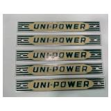 LOT OF 5 NEW IDEA UNI-POWER UNI SYSTEM EMBOSSED